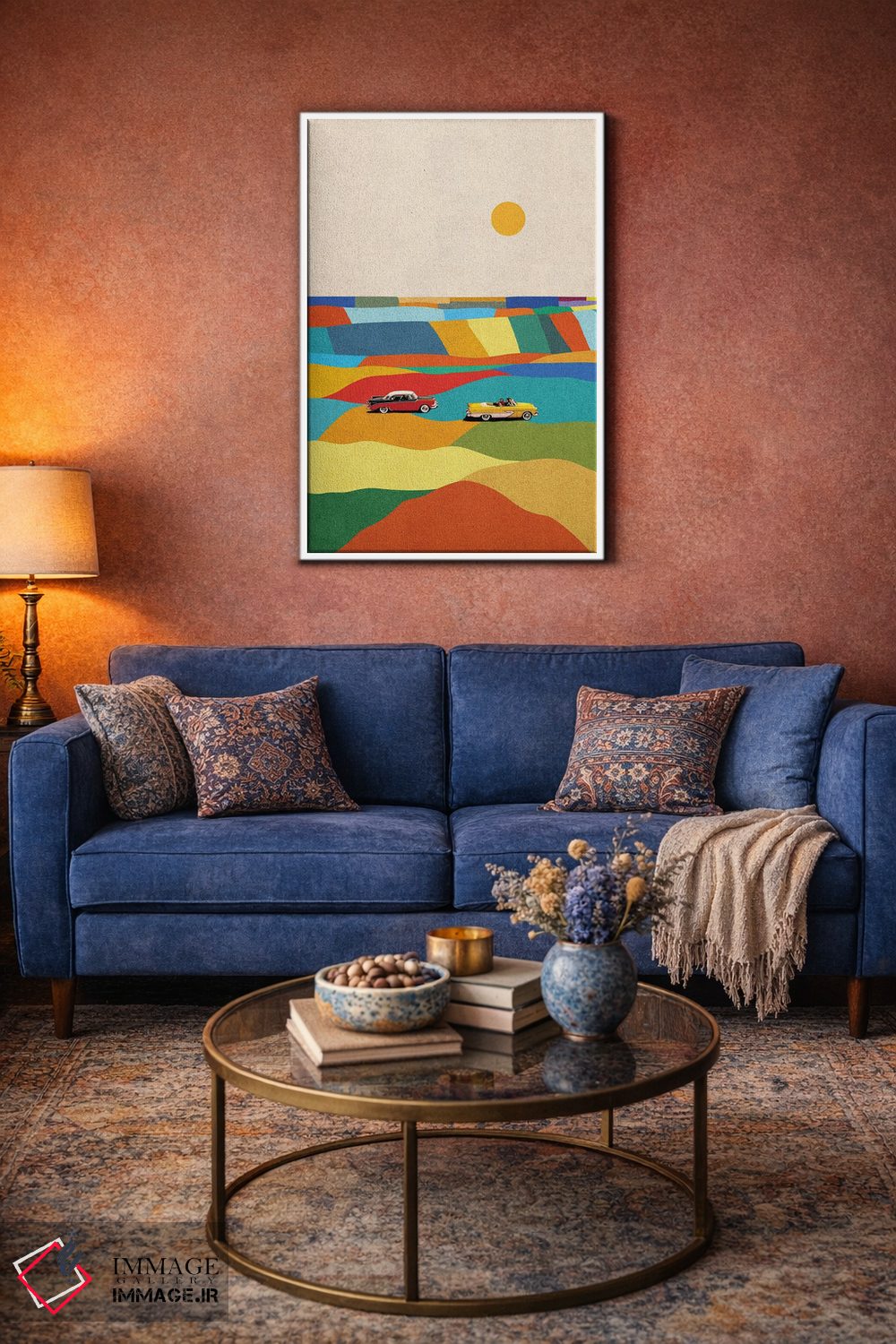 تابلو مدرن در مسیر اثر استون کلاژز - D3W