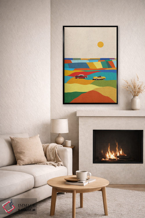 تابلو مدرن در مسیر اثر استون کلاژز - D6B