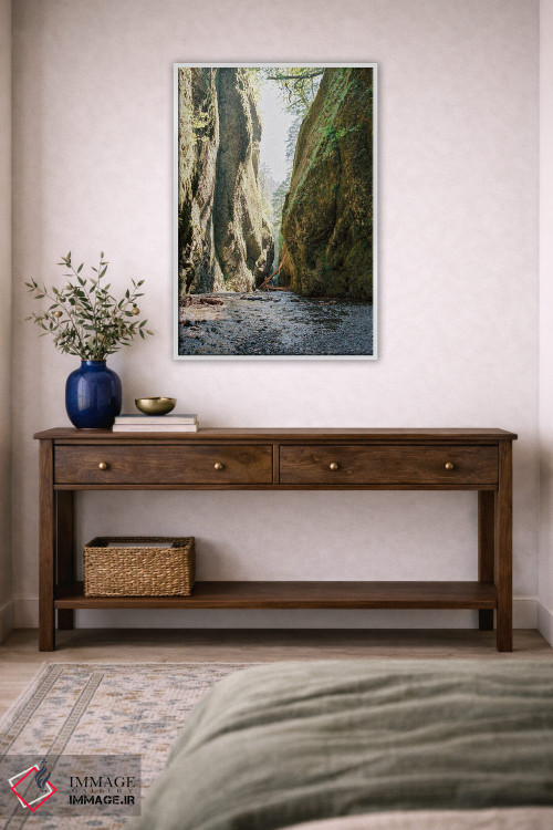 تابلو دکوراتیو رودخانه ساحل غربی اثر جاستین میلتون - D4W