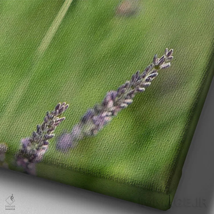 تابلو دکوراتیو زیستگاه طبیعی زنبورها اثر جاستین میلتون - نمای نزدیک بافت بوم