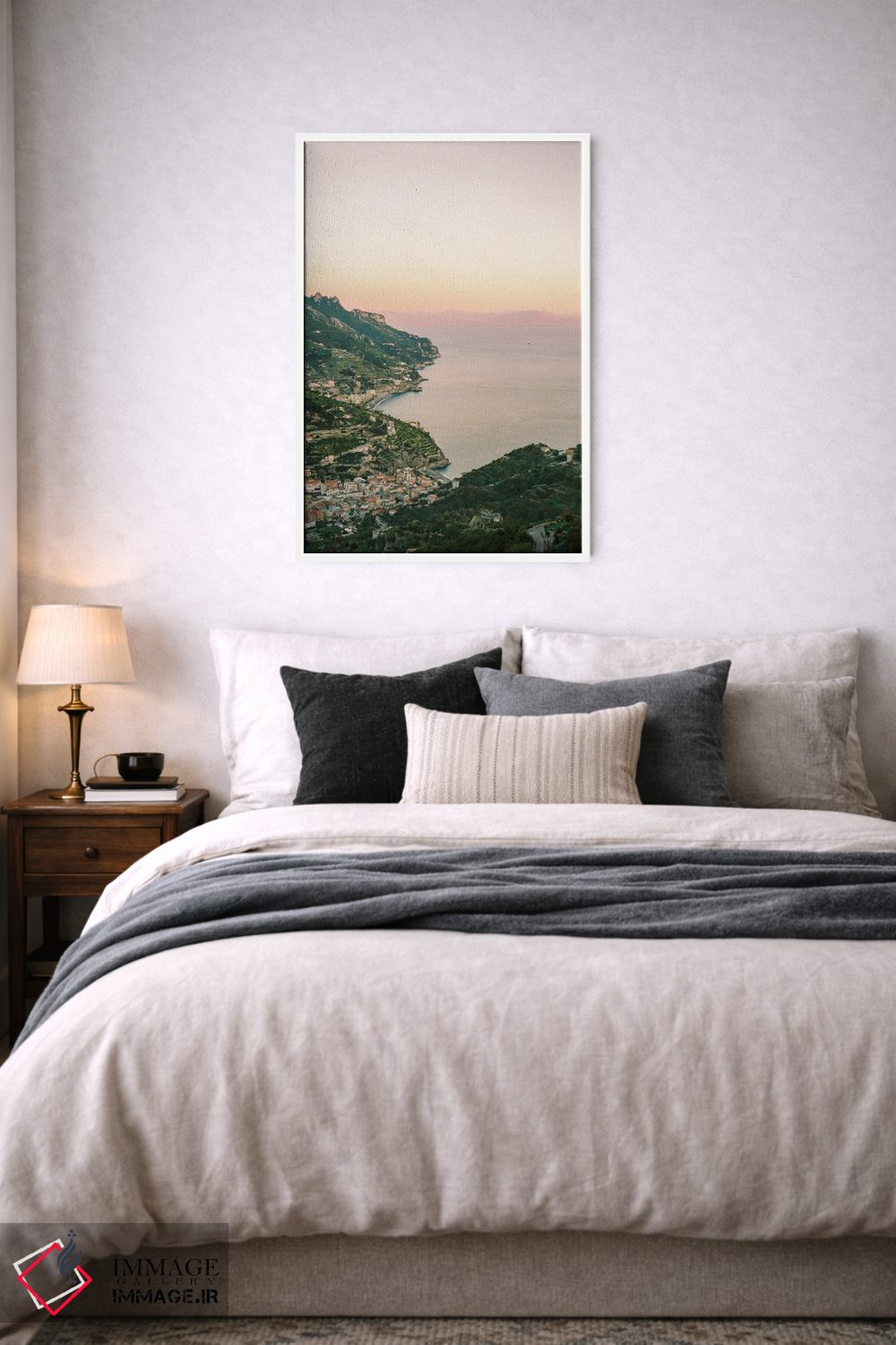 تابلو دکوراتیو زیبایی راولو اثر جاستین میلتون - D5W