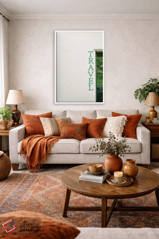 تابلو دکوراتیو پنجره سفر اثر جاستین میلتون - D3W