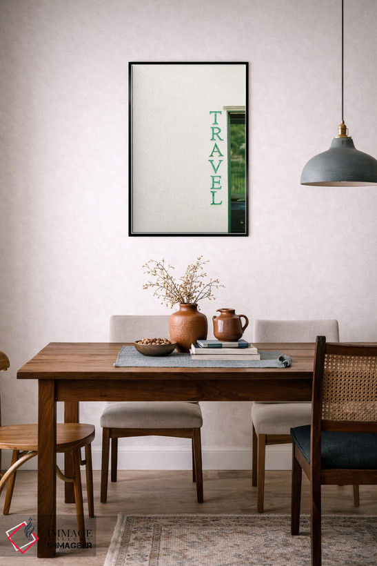 تابلو دکوراتیو پنجره سفر اثر جاستین میلتون - D6B