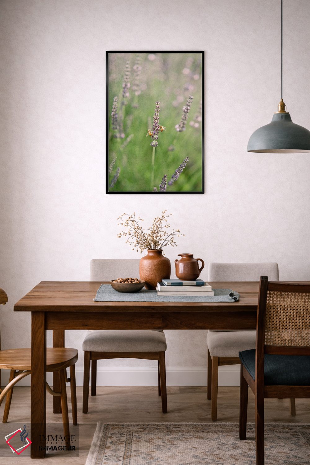 تابلو دکوراتیو زیستگاه طبیعی زنبورها اثر جاستین میلتون - D6B