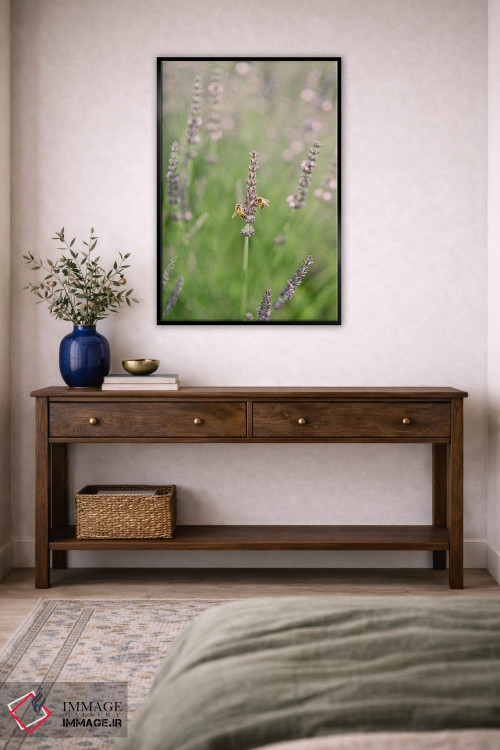 تابلو دکوراتیو زیستگاه طبیعی زنبورها اثر جاستین میلتون - D5B