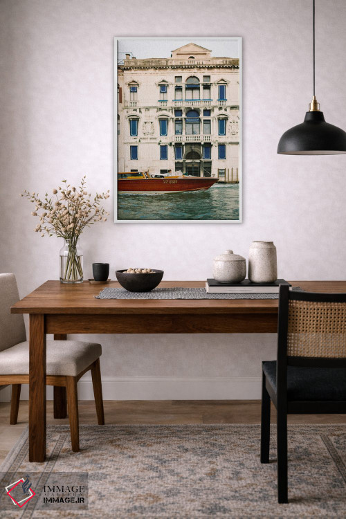 تابلو دکوراتیو کانال های ونیز اثر جاستین میلتون - D3W
