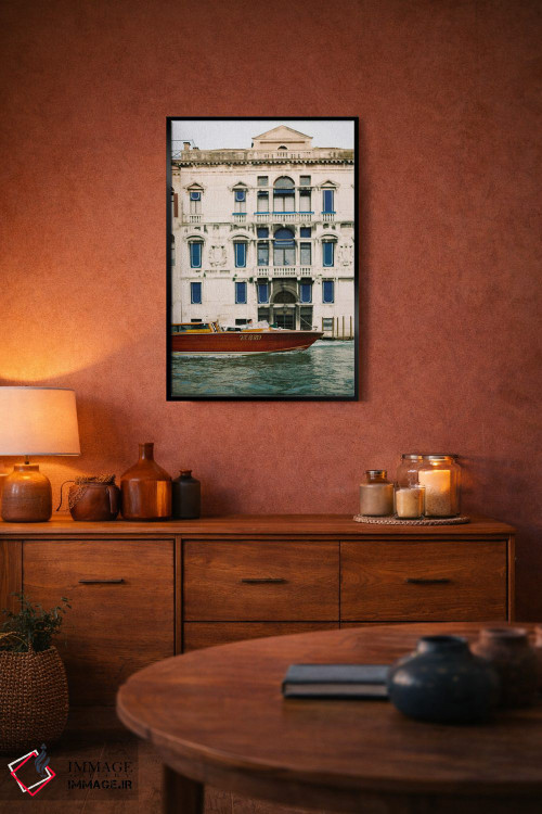تابلو دکوراتیو کانال های ونیز اثر جاستین میلتون - D6B