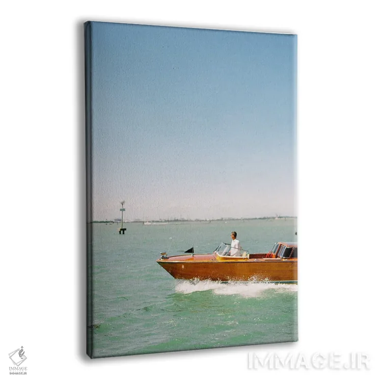 تابلو دکوراتیو آب های باز ونیز اثر جاستین میلتون - نمای پرسپکتیو محصول