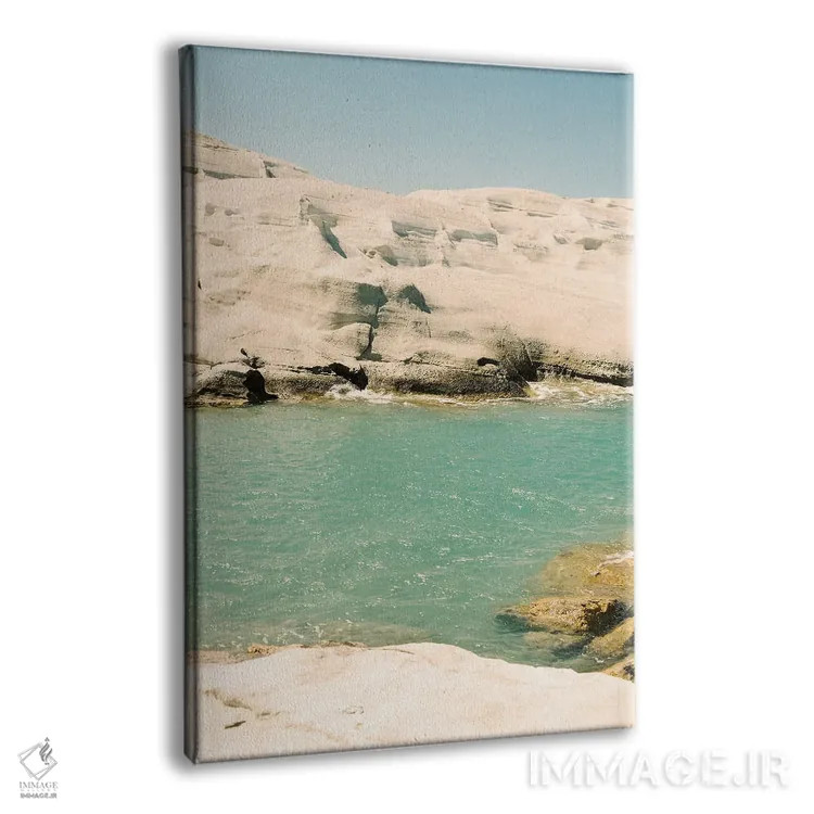 تابلو دکوراتیو Milos,جزیره ی یونانی، میلوس اثر جاستین میلتون - نمای پرسپکتیو محصول