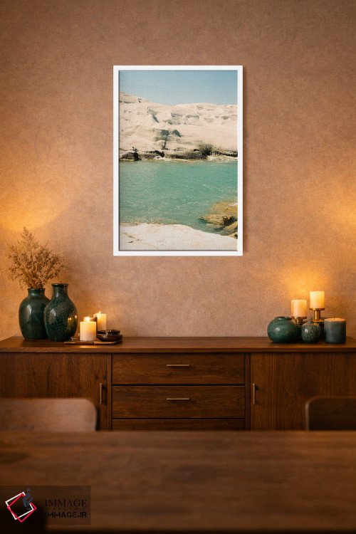 تابلو دکوراتیو Milos,جزیره ی یونانی، میلوس اثر جاستین میلتون - D1W