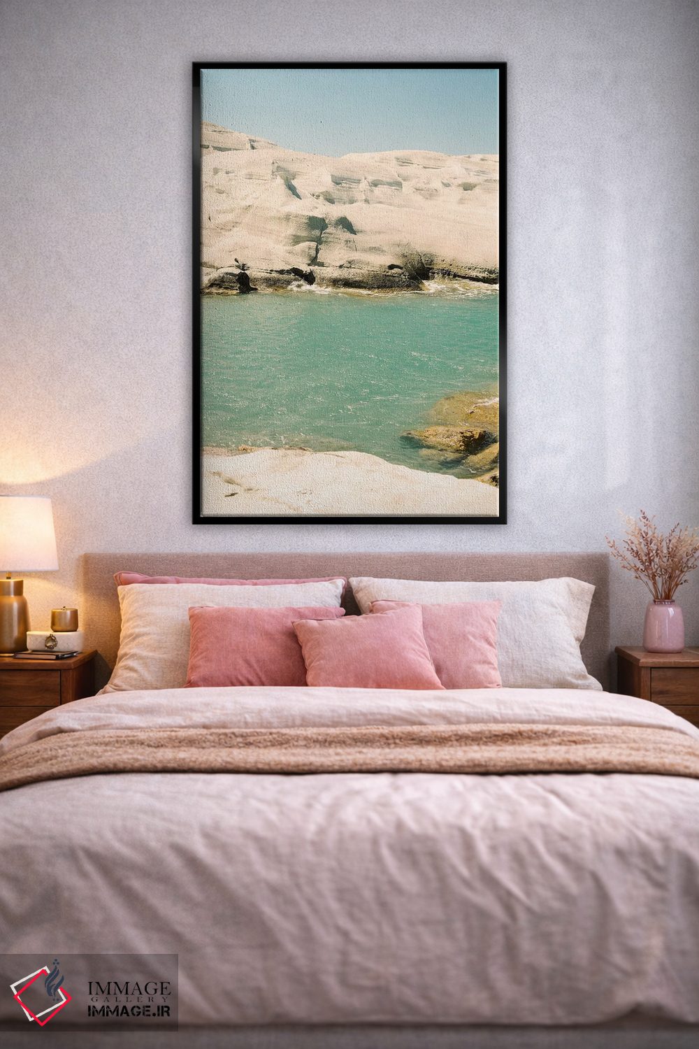 تابلو دکوراتیو Milos,جزیره ی یونانی، میلوس اثر جاستین میلتون - D2B