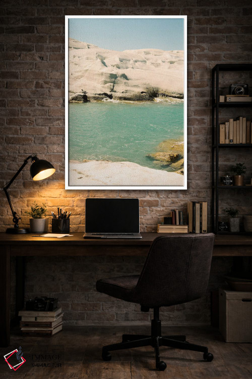 تابلو دکوراتیو Milos,جزیره ی یونانی، میلوس اثر جاستین میلتون - D3W