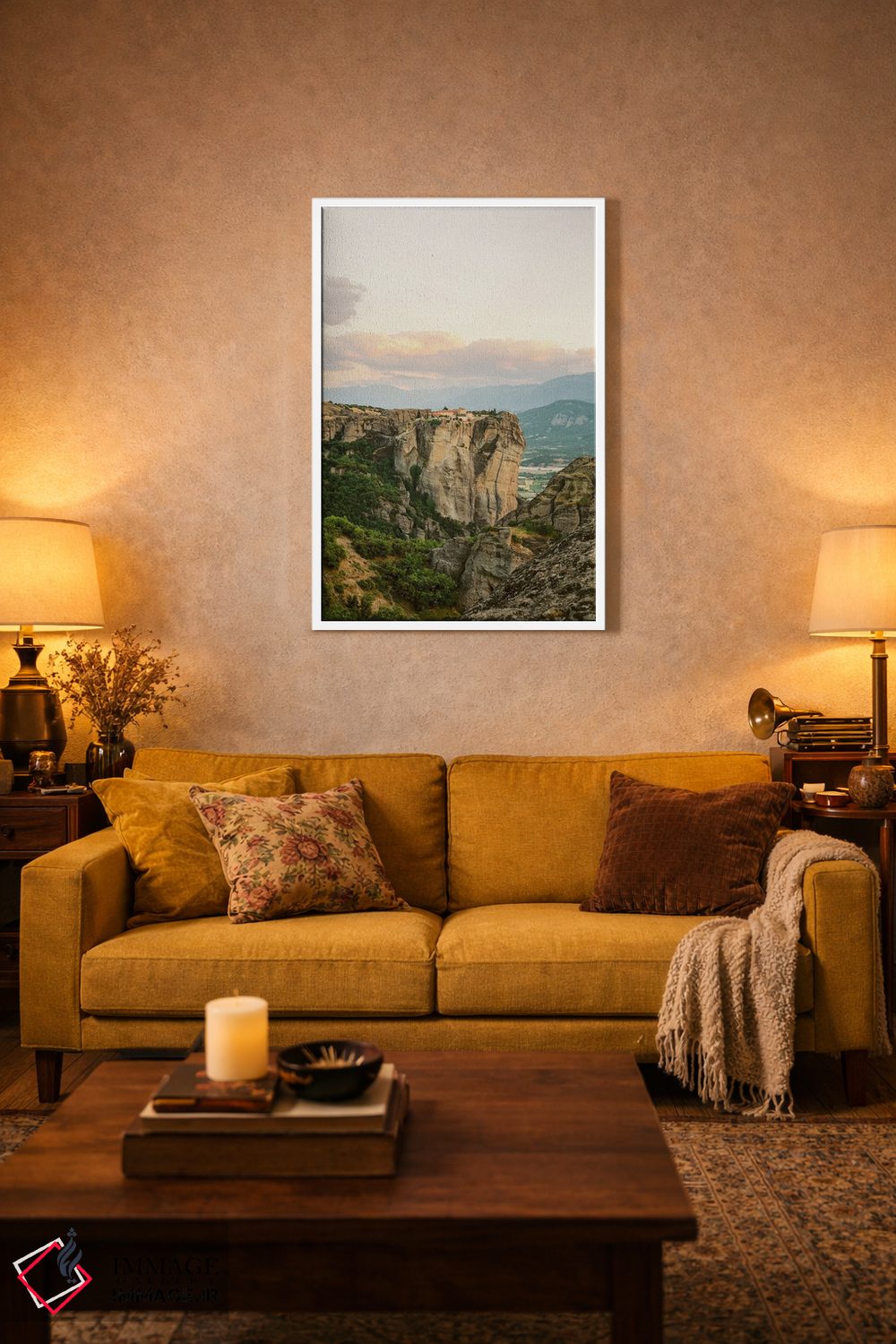 تابلو دکوراتیو مته ئورا در طلوع آفتاب اثر جاستین میلتون - D1W