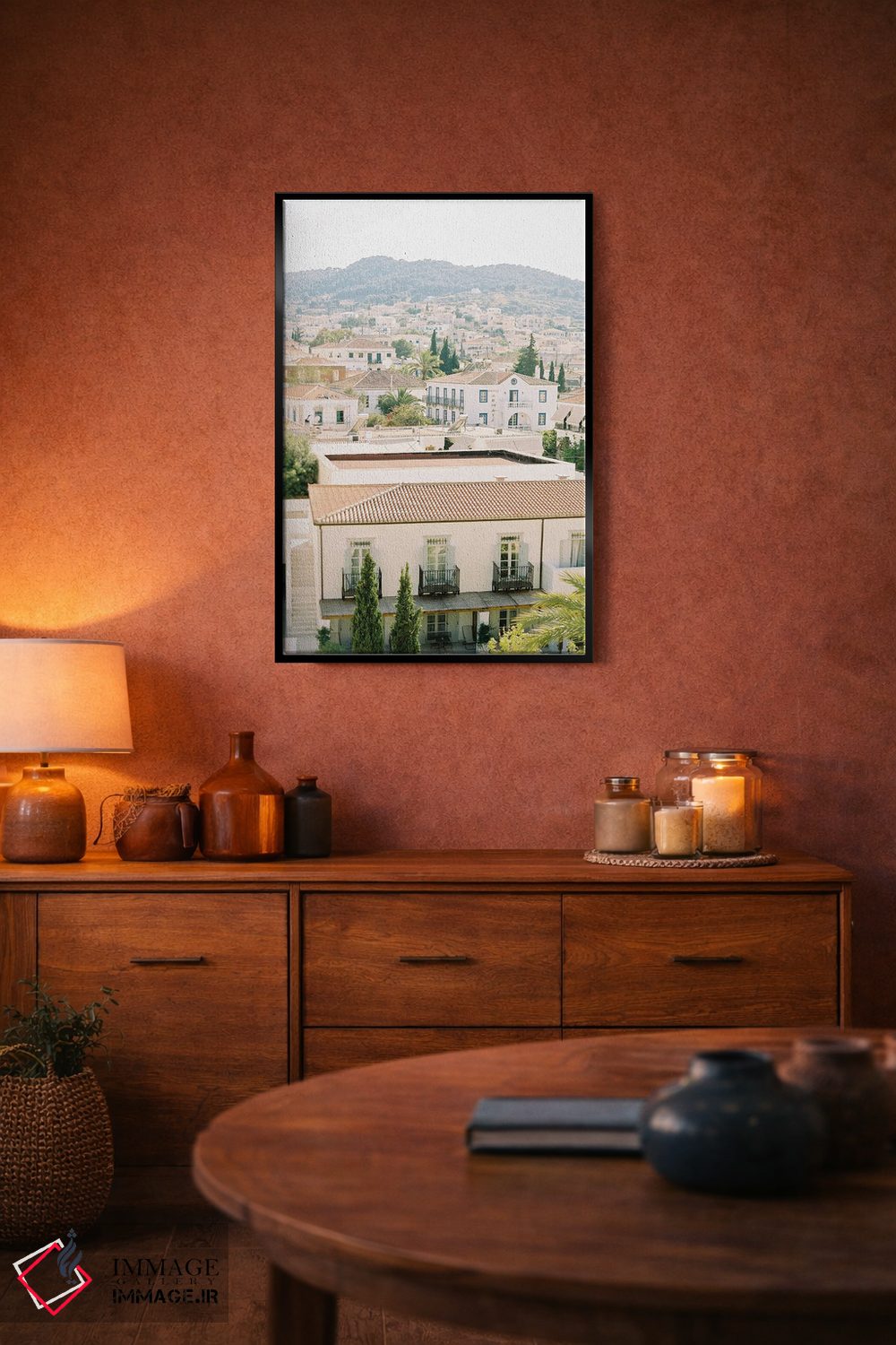 تابلو دکوراتیو سقف های سفالی اثر جاستین میلتون - D5B