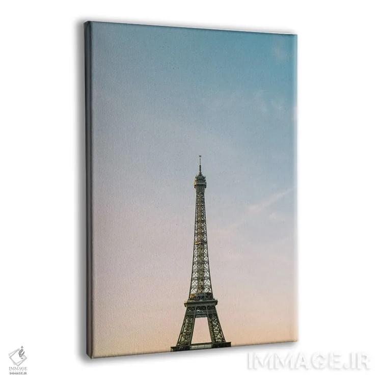 تابلو دکوراتیو طلوع آفتاب در پاریس اثر جاستین میلتون - نمای پرسپکتیو محصول