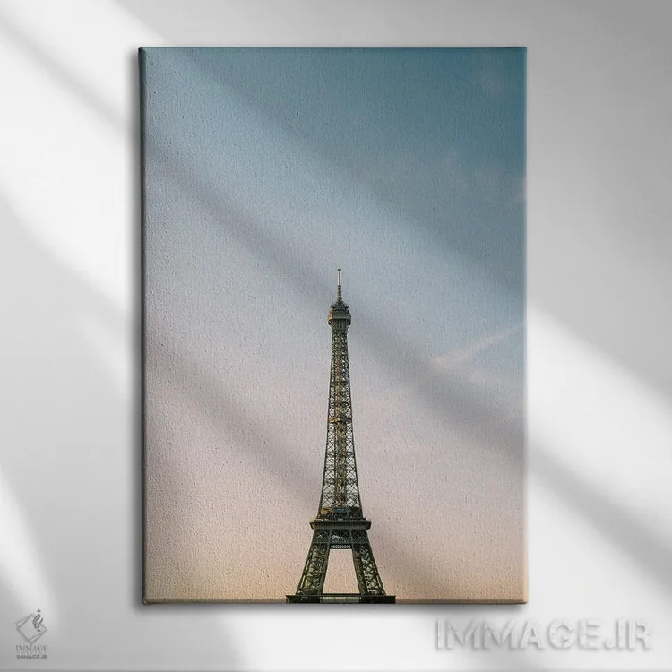 تابلو دکوراتیو طلوع آفتاب در پاریس اثر جاستین میلتون - نمای روبهرو روی دیوار