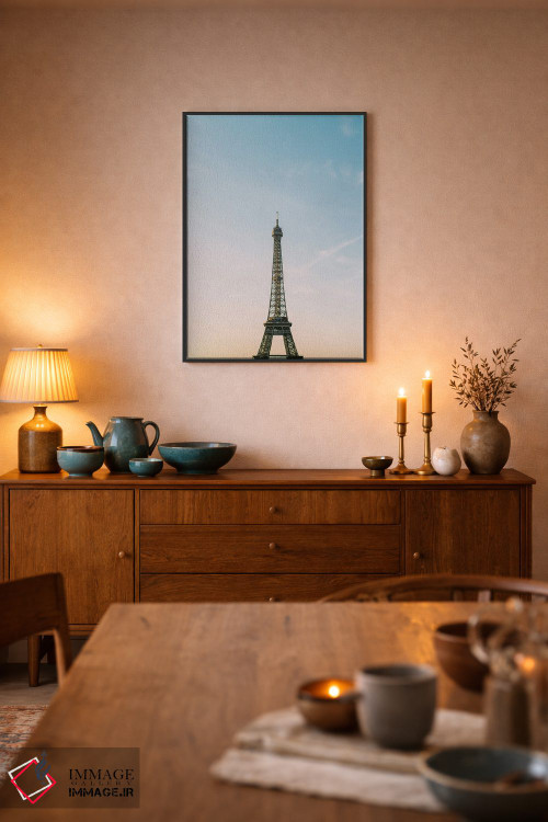 تابلو دکوراتیو طلوع آفتاب در پاریس اثر جاستین میلتون - D5B