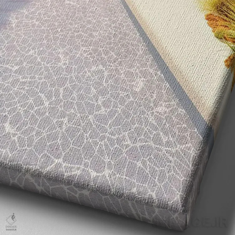 تابلو دکوراتیو پارک آبی جاشوا تری اثر جیمز ترالی - نمای نزدیک بافت بوم