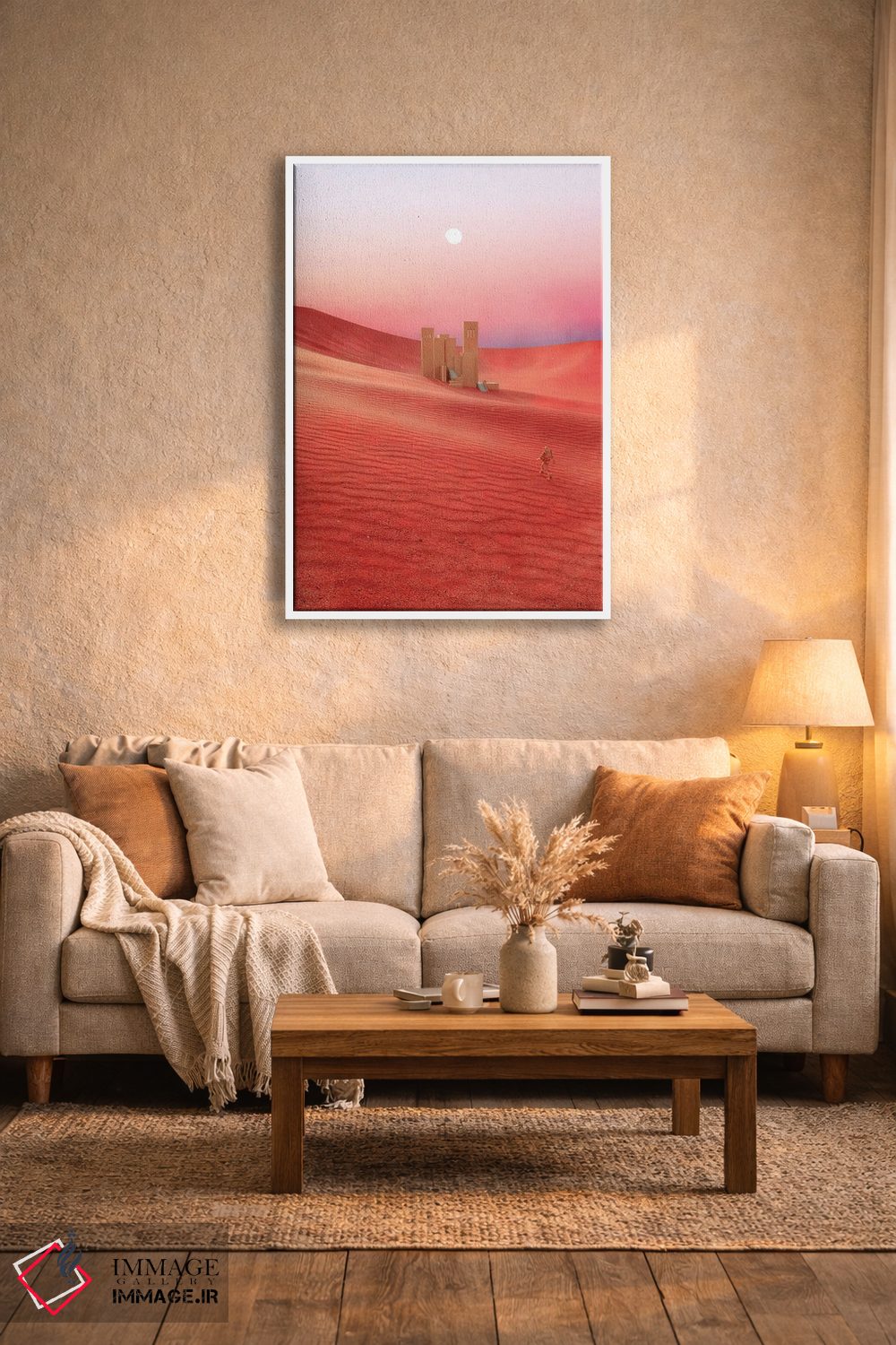 تابلو دکوراتیو کاوش در مریخ اثر جیمز ترالی - D3W