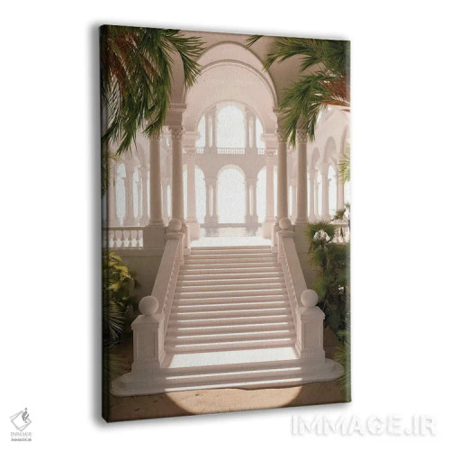 تابلو دکوراتیو جنگل رویایی طاق دار اثر جیمز ترالی - نمای پرسپکتیو محصول