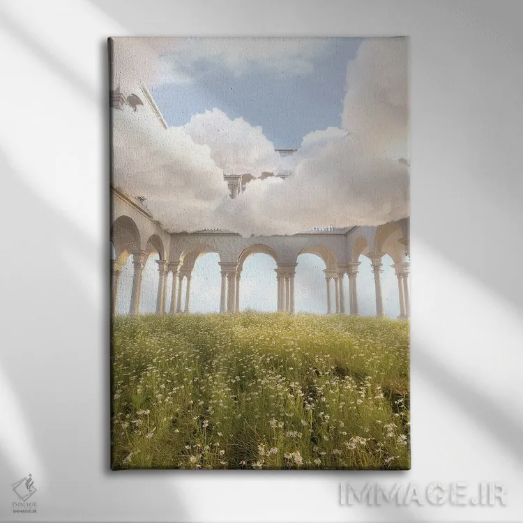 تابلو دکوراتیو خیال پردازی ها اثر جیمز ترالی - نمای روبهرو روی دیوار