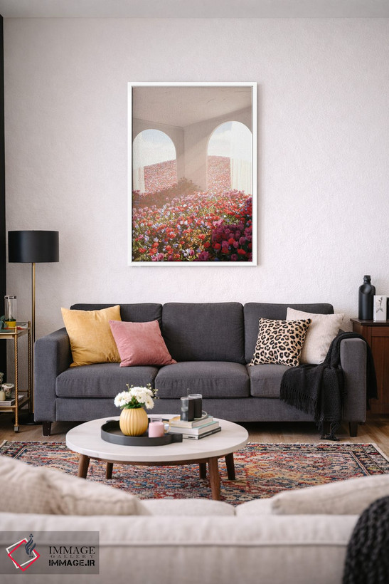 تابلو دکوراتیو رویاهای گلی اثر جیمز ترالی - D3W