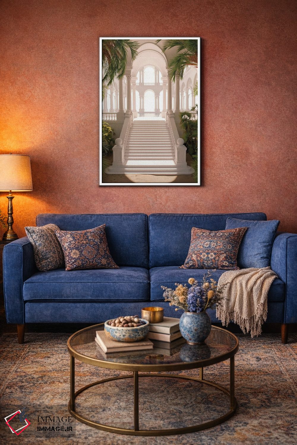 تابلو دکوراتیو جنگل رویایی طاق دار اثر جیمز ترالی - D4W