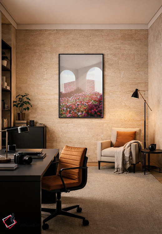 تابلو دکوراتیو رویاهای گلی اثر جیمز ترالی - D6B