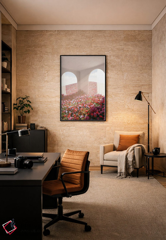 تابلو دکوراتیو رویاهای گلی اثر جیمز ترالی - D6B