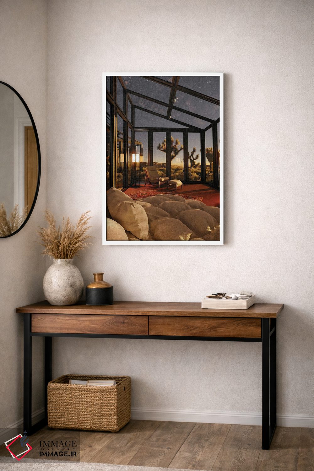 تابلو دکوراتیو درخت جاشوا اثر جیمز ترالی - D2W