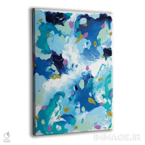 تابلو انتزاعی کیداگاکاش اثر جولیا بادو - نمای پرسپکتیو محصول