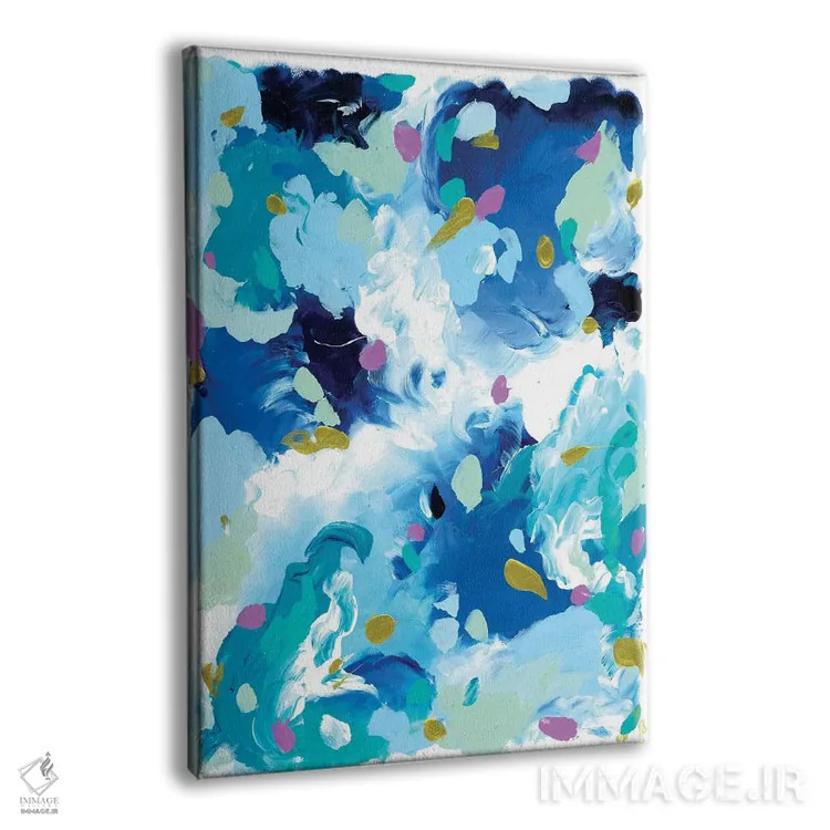 تابلو انتزاعی کیداگاکاش اثر جولیا بادو - نمای پرسپکتیو محصول