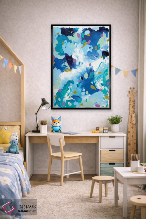 تابلو انتزاعی کیداگاکاش اثر جولیا بادو - D1B