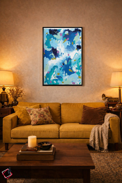 تابلو انتزاعی کیداگاکاش اثر جولیا بادو - D4B