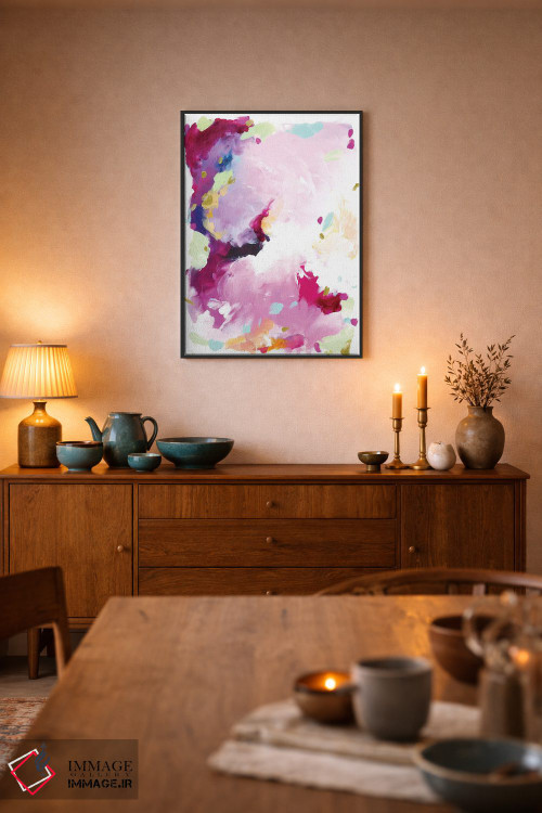 تابلو انتزاعی لیا اثر جولیا بادو - D6B