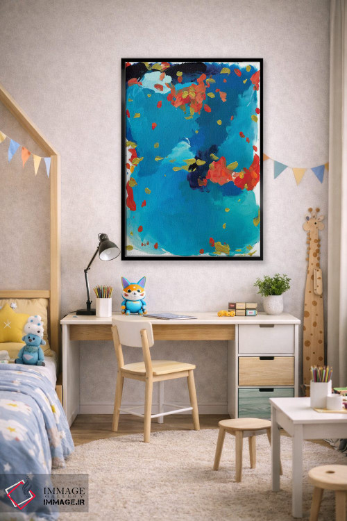 تابلو انتزاعی مریدا اثر جولیا بادو - D1B