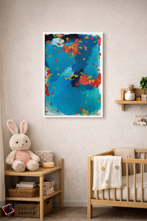 تابلو انتزاعی مریدا اثر جولیا بادو - D2W