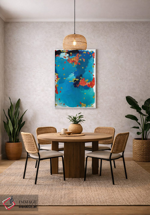تابلو انتزاعی مریدا اثر جولیا بادو - D3W