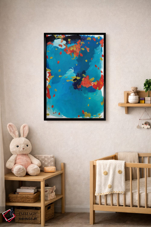 تابلو انتزاعی مریدا اثر جولیا بادو - D5B