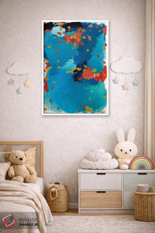 تابلو انتزاعی مریدا اثر جولیا بادو - D4W