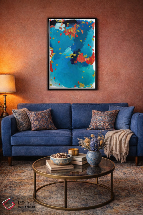 تابلو انتزاعی مریدا اثر جولیا بادو - D6B