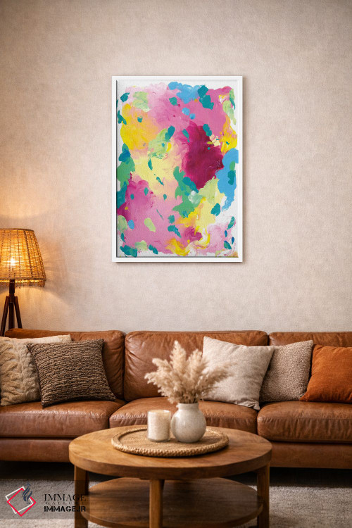 تابلو انتزاعی شروع های نو اثر جولیا بادو - D2W