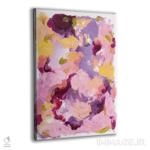 تابلو انتزاعی راپونزل اثر جولیا بادو - نمای پرسپکتیو محصول