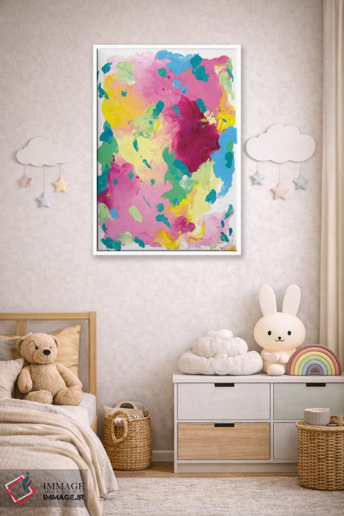 تابلو انتزاعی شروع های نو اثر جولیا بادو - D4W