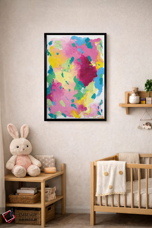 تابلو انتزاعی شروع های نو اثر جولیا بادو - D5B