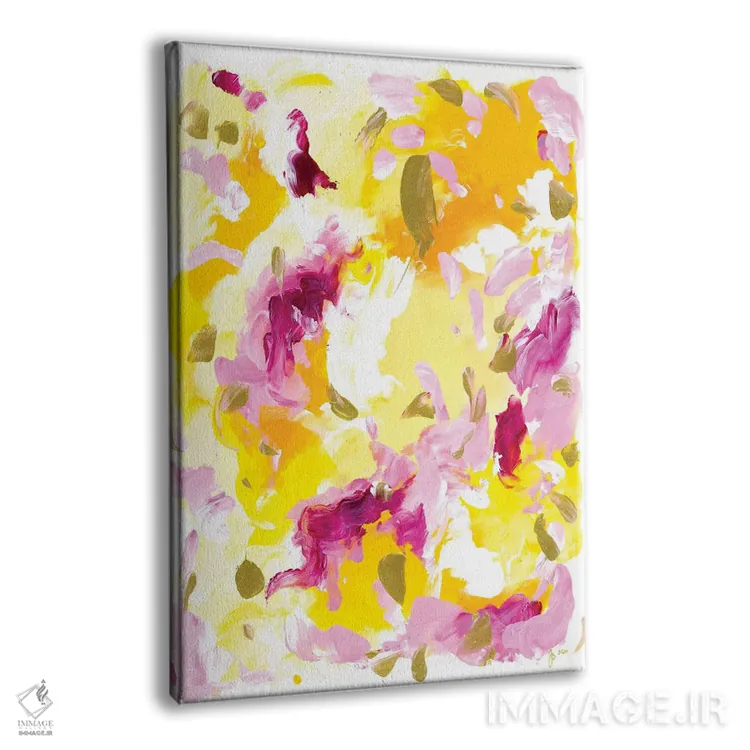 تابلو انتزاعی سولرو اثر جولیا بادو - نمای پرسپکتیو محصول