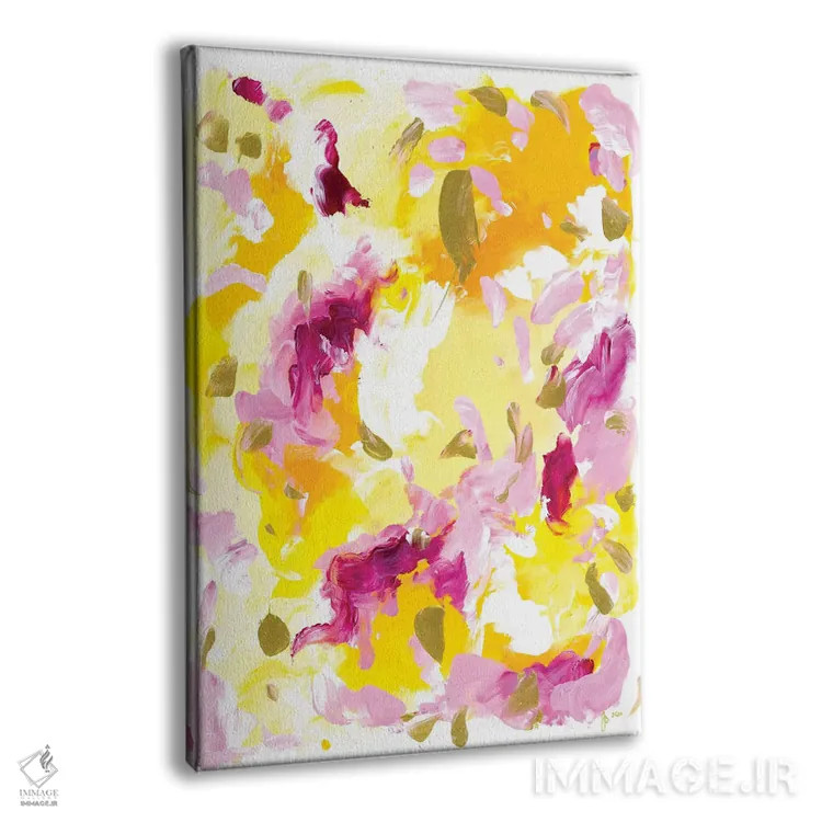 تابلو انتزاعی سولرو اثر جولیا بادو - نمای پرسپکتیو محصول