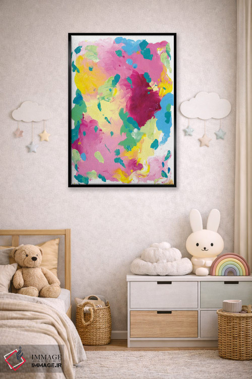 تابلو انتزاعی شروع های نو اثر جولیا بادو - D6B