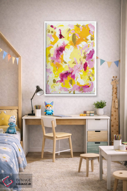 تابلو انتزاعی سولرو اثر جولیا بادو - D1W