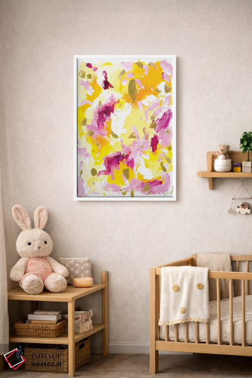 تابلو انتزاعی سولرو اثر جولیا بادو - D2W